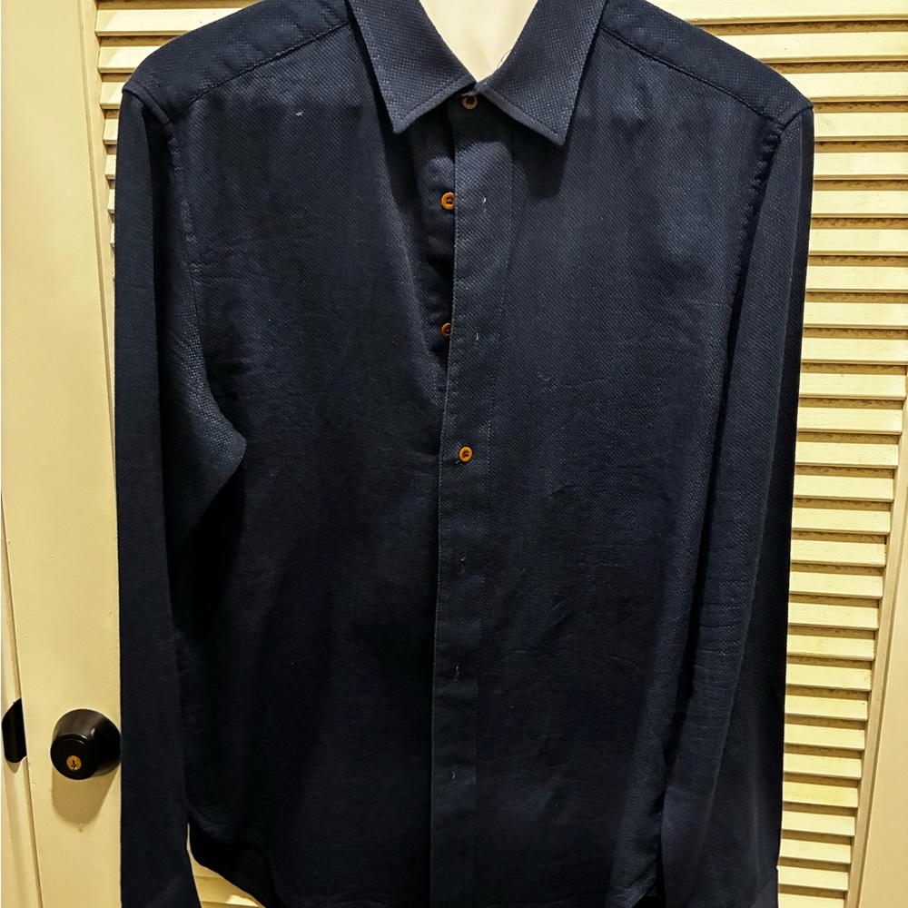Men's Navy Blue Shirt